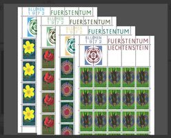 🇱🇮 1972 SÉRIE ** « FLEURS DU LIECHTENSTEIN « (LBK 99.00)